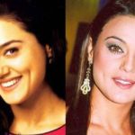 Preity Zinta before and after nose job