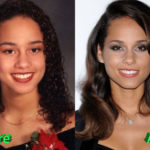 Alicia Keys Nose Job Before and After